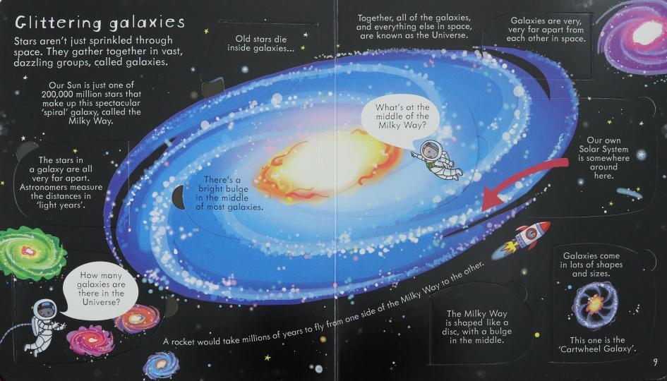 Regardez à l'intérieur de l'espace (livre cartonné)