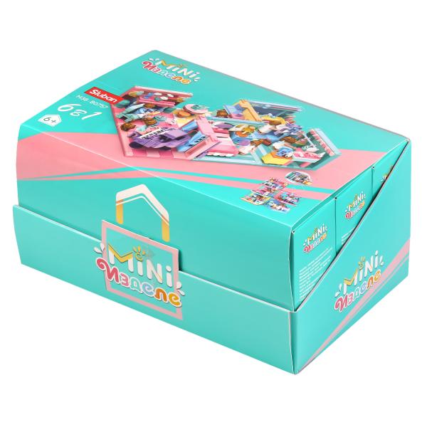 Конструктор пласт. квартира с фигурками в кор. в дисплее (русс. уп.) уп-6шт в кор.12уп