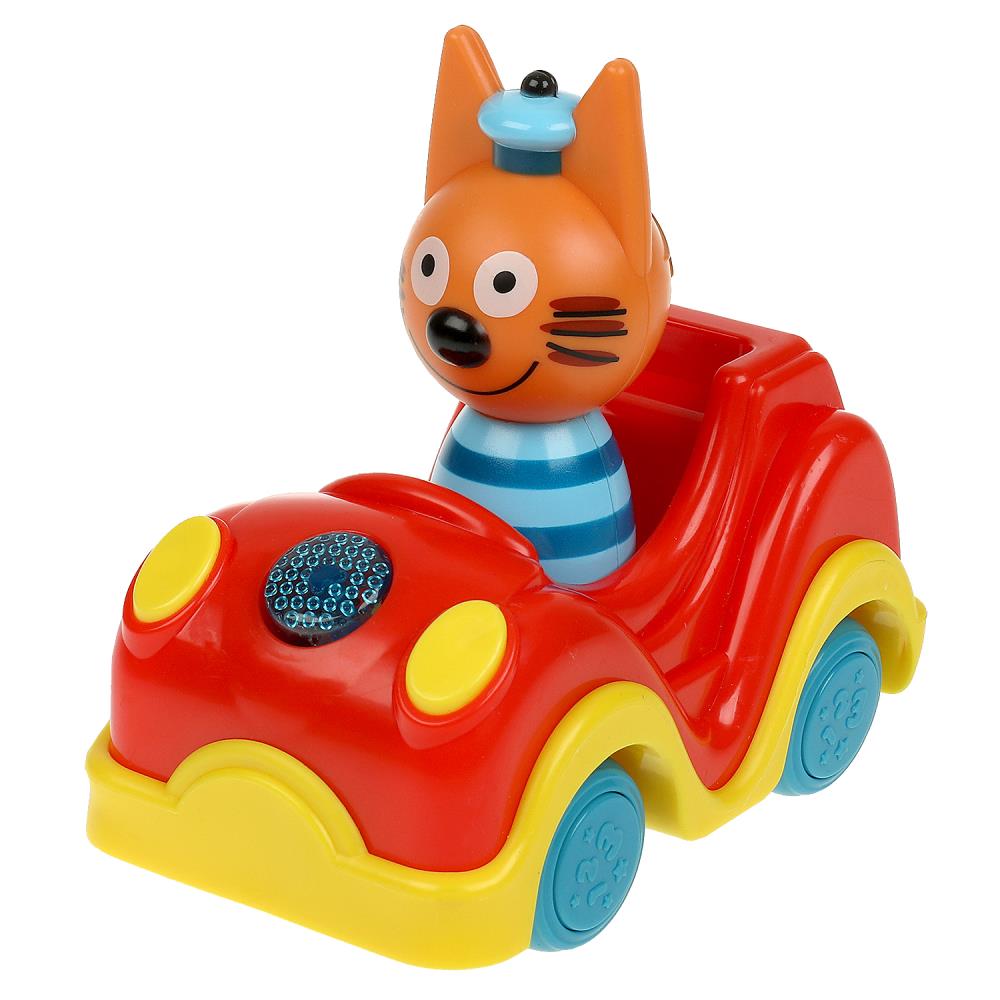 Machine avec figurine de corbeau ТРИ КОТА 10 + песен, стихов и фраз в кор. Умка в кор.72шт