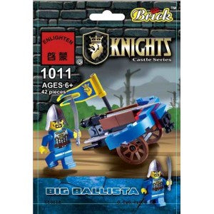 КОНСТРУКТОР ПЛАСТ. РЫЦАРЬ С АКСЕСС., 42ДЕТ. В КОР. в кор.120шт (Собран)