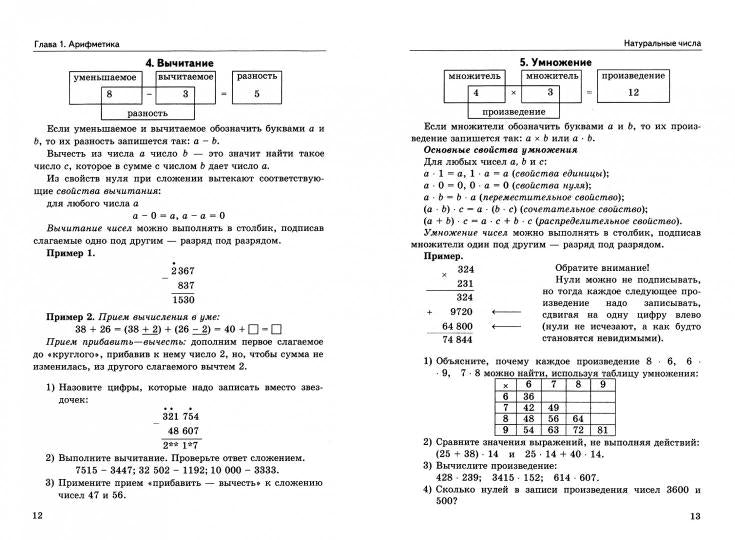 СПРАВОЧНИК ПО МАТЕМАТИКЕ. 5-6 КЛ. ФГОС/Минаева ( Экзамен)