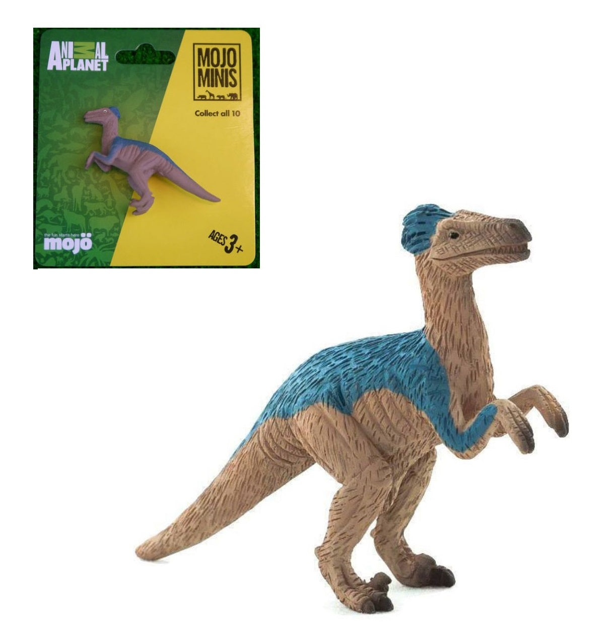 Planète animale. Figurine dinosaure "Велоцераптор" en blister 6х2х4,5 cm art.387410