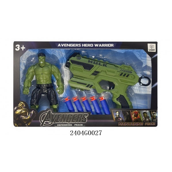 Фигурка героя, со светом, с аксесс. в кор. в кор.2*36шт