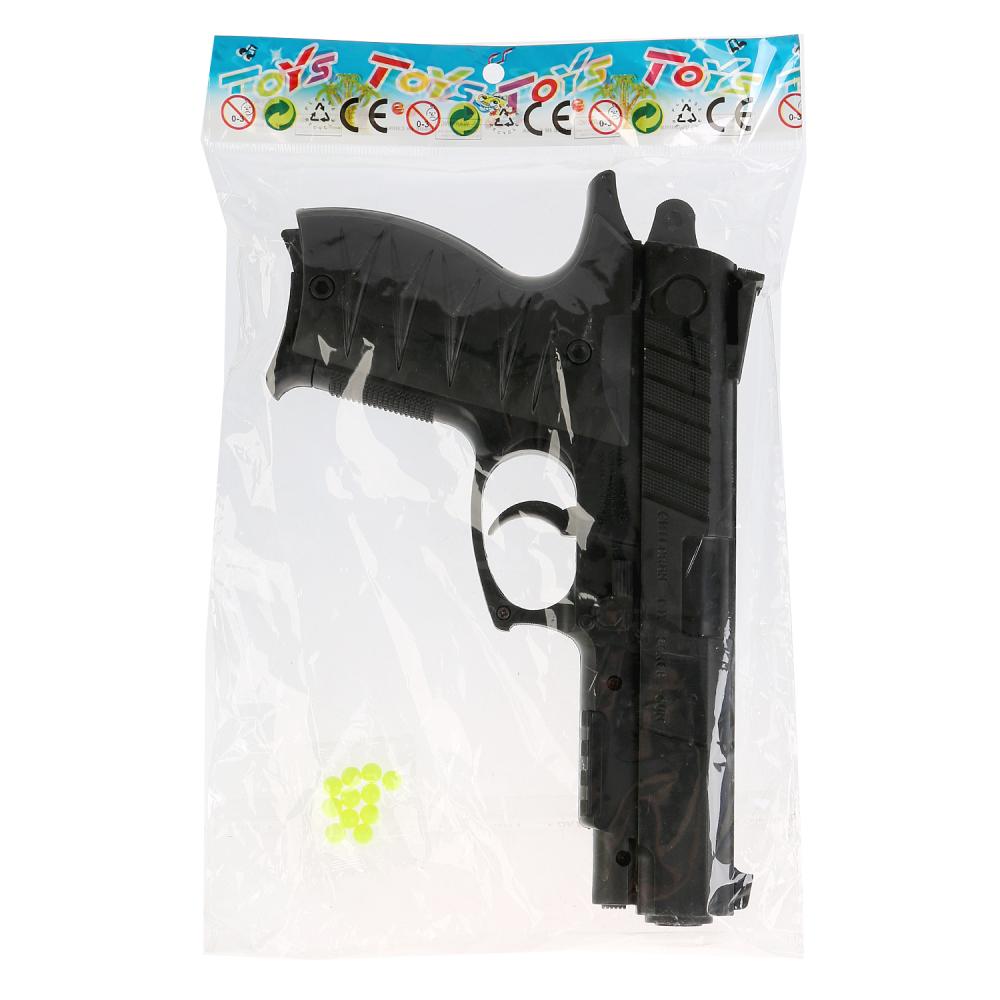 Пистолет (п) с пульками 399B/399B-1 в пак. в кор.2*72шт