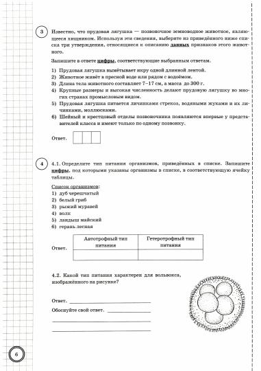 ВПР. ФИОКО. СТАТГРАД. БИОЛОГИЯ. 8 КЛАСС. 10 ВАРИАНТОВ. ТЗ. ФГОС