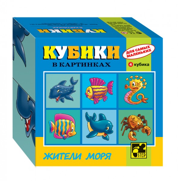 Étape. Кубики д/маленьких 4 эл. art.87314 №1 /72