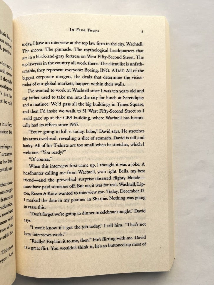 In Five Year ( Через пять лет)