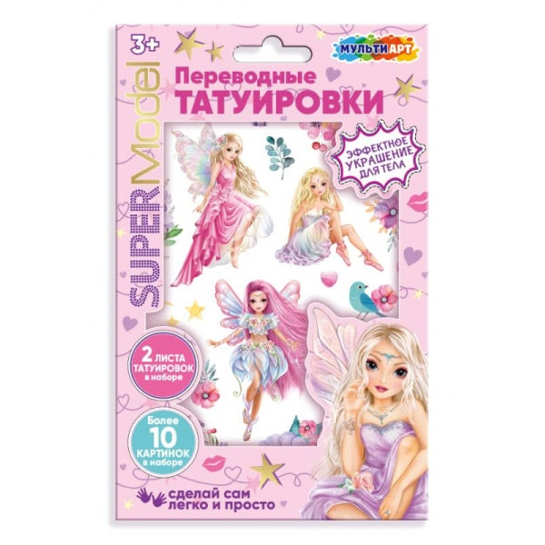 Мульти ART тату super modèle МУЛЬТИ АРТ в кор.200шт