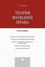 Теория функций права.Монография.-М.:Проспект,2022. /=234899/