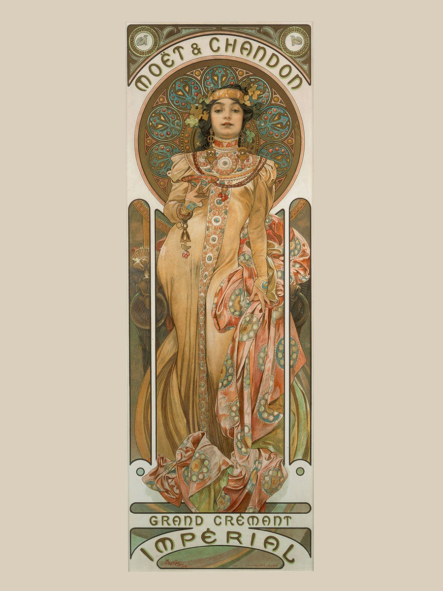 VOGUE. Мо э Шандон. Серия плакатов. Формат А4.