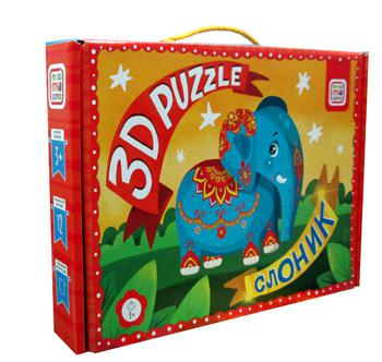 3D-пазл. Слоник