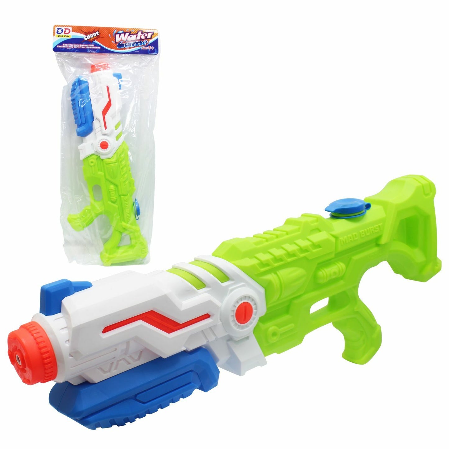 Aquamanie. Blaster en plastique, 58x26 cm, 2 feuilles, paquet art.Т11596