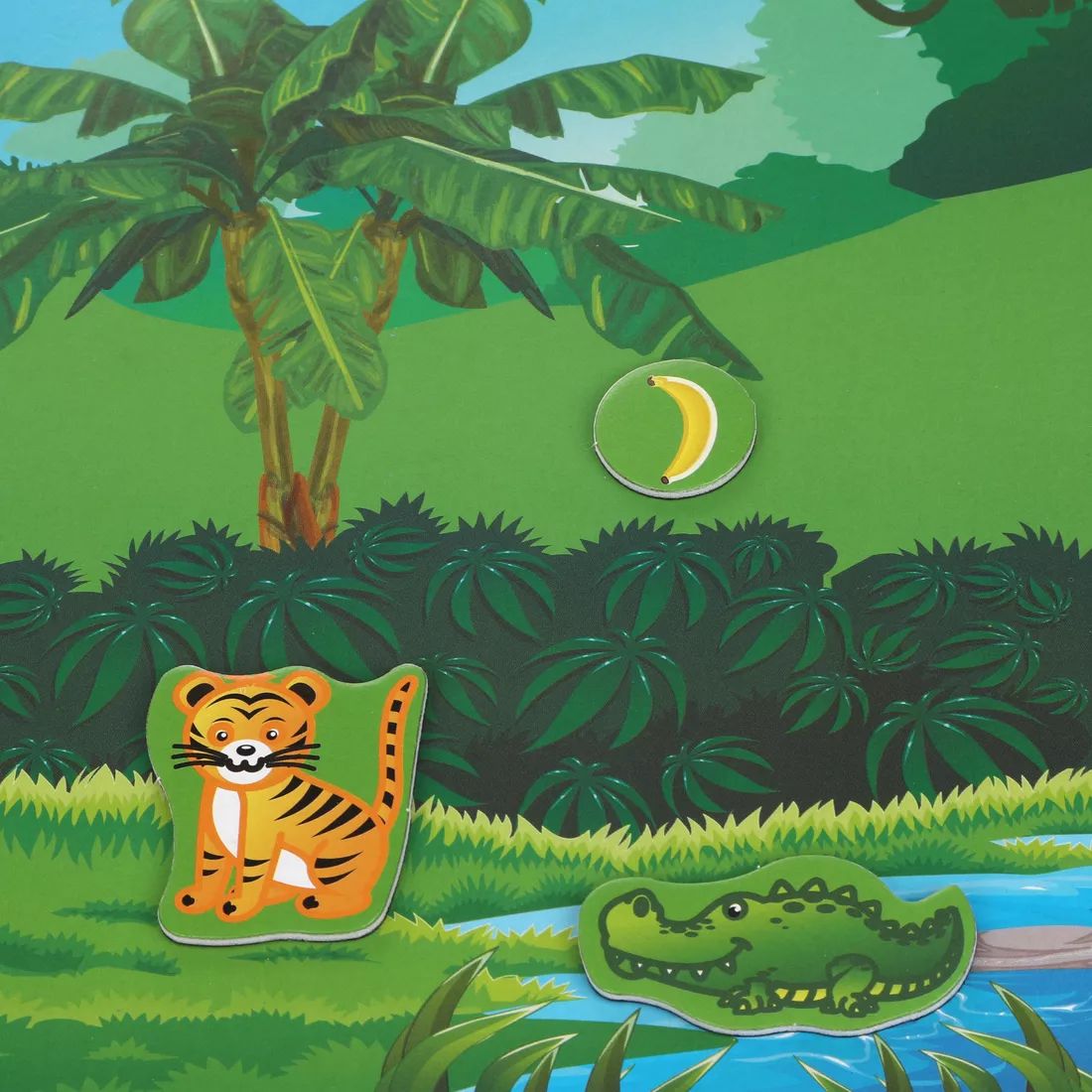 ДК.Игра магнитная "Джунгли". Серия Магнитные истории (европодвес) арт.03501 /20