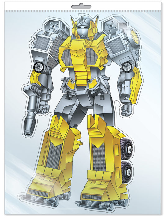 *Ф-13120 ПЛАКАТ ВЫРУБНОЙ А3 В ПАКЕТЕ. Трансформер (с вд-лаком в индивидуальной упаковке с европодвесом и клеевым клапаном) - группа Игрушки