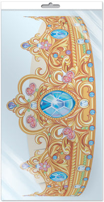 *МА-10653 Маска-ободок. Корона (в индивидуальной упаковке с европодвесом и клеевым клапаном) - группа Головной убор