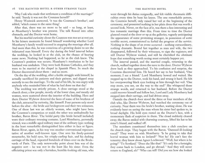 The Haunted Hote & Other Strange Tales