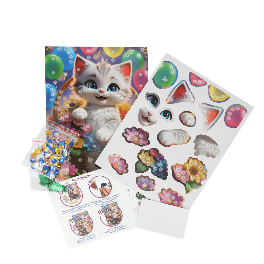 Application de cartes 3D pour chat en corse МУЛЬТИ АРТ en cor.100шт