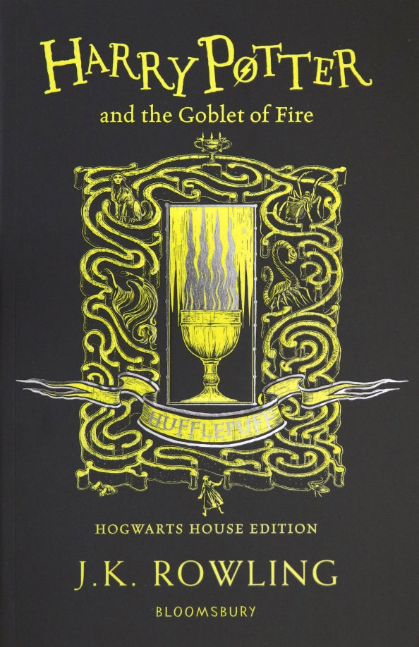 Harry Potter and the Goblet of Fire - Hufflepuff Edition J.K. Rowling Гарри Поттер и Кубок огня - Пуффендуй Д.К. Роулинг / Книги на английском языке