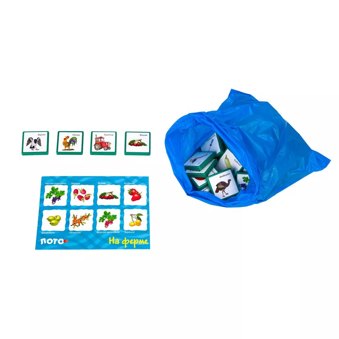 Étape. Лото ART.80309 "На ферме"