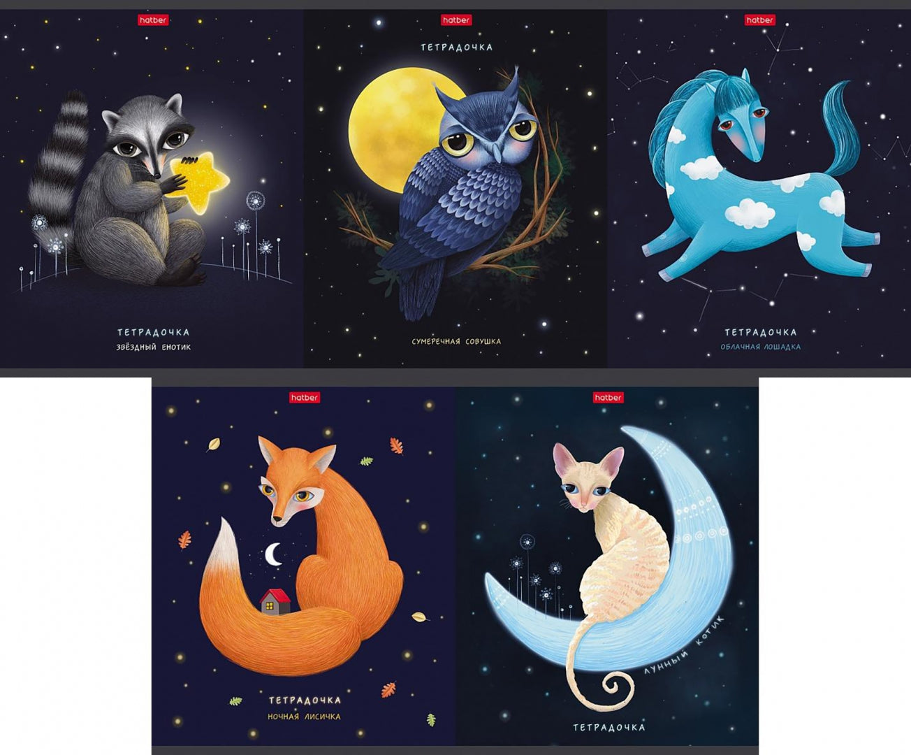 Тетрадь 48л,Звездные мечтатели,5вид,48Т5вмВ1