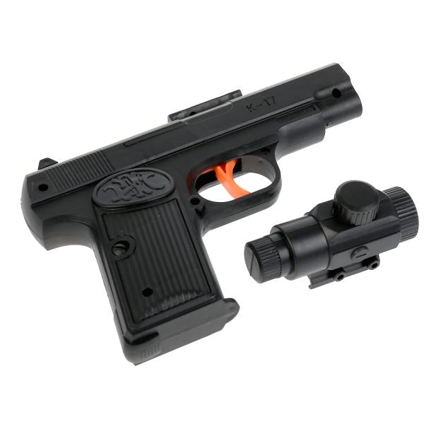 Пистолет (п) со съемным оптич. прицелом, с гелевыми пульками 1030 в пак. в кор.2*120шт