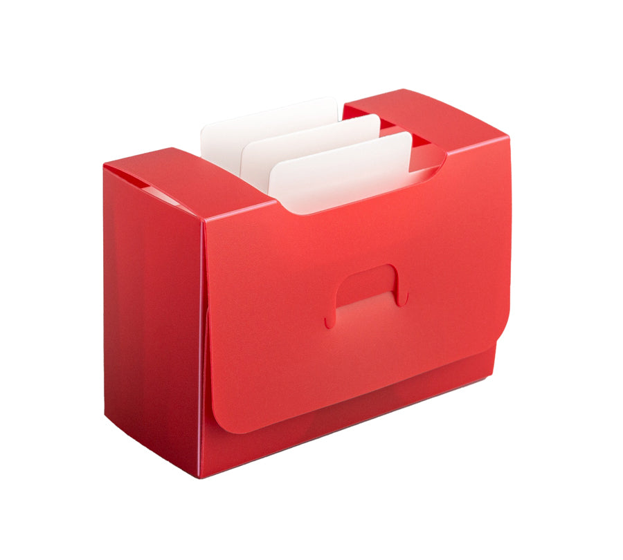 Картотека UniqCardFile Standart 40 mm (красный) арт.UCF St40_red РРЦ 129 руб.