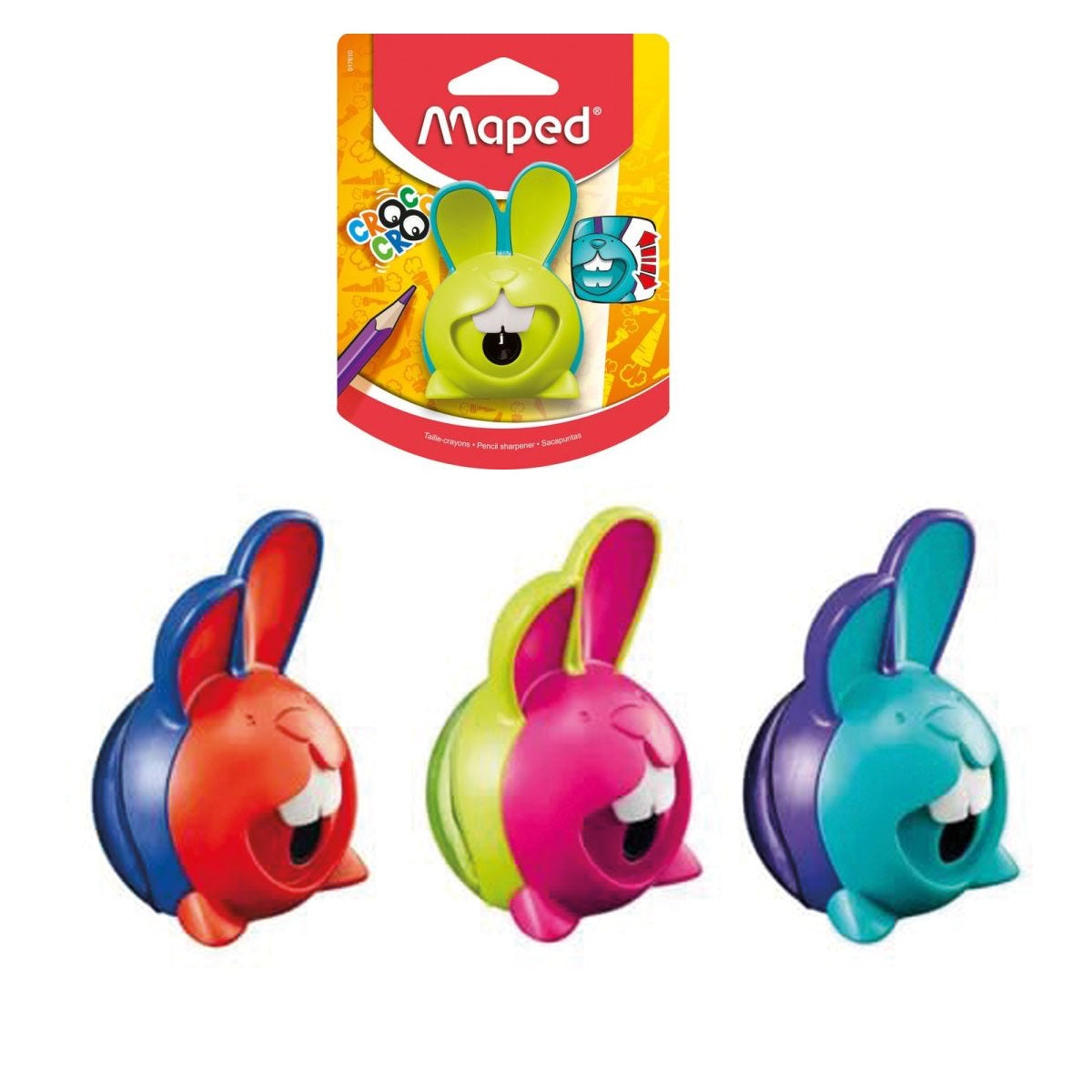 Maped. Touche "Croc Croc Innovation" 1 ouverture, interactive avec le conteneur art.017610