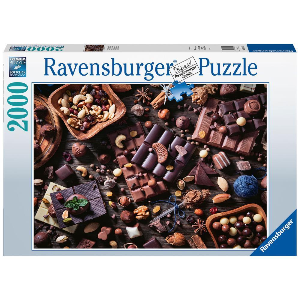 Ravensburger. Пазл карт. 2000 "Шоколадный рай" арт.16715
