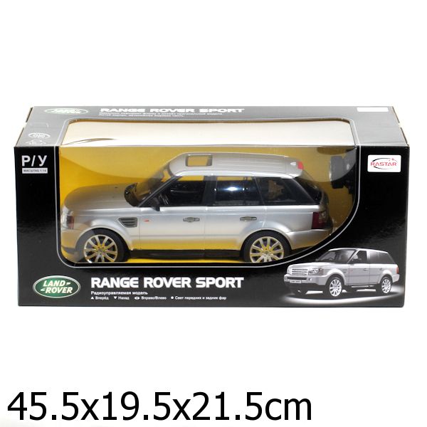 МАШИНА Р/У RASTAR RANGE ROVER SPORT 1:14 СО СВЕТОМ, ЦВЕТ В АССОРТ. В КОР. в кор.6шт
