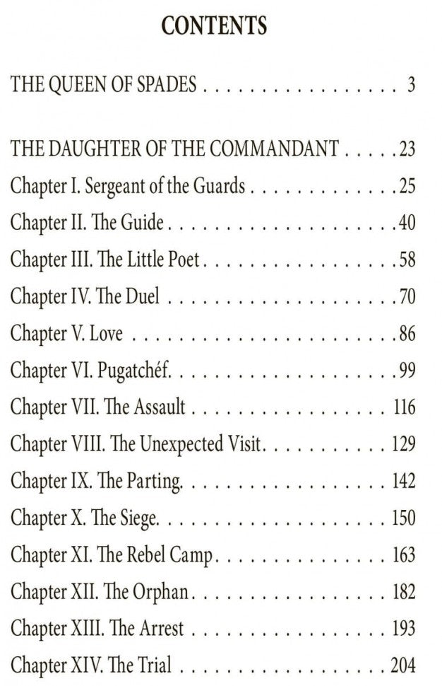 La Dame de Pique ; La Fille du Commandant = Пиковая дама ; La fille du Capitaine