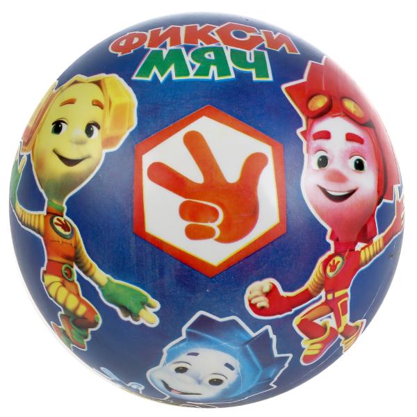 МЯЧ "ИГРАЕМ ВМЕСТЕ" ФИКСИКИ, ПВХ 23СМ, ПОЛНОЦВЕТ В СЕТКЕ (РУСС. УП.) в кор.144шт