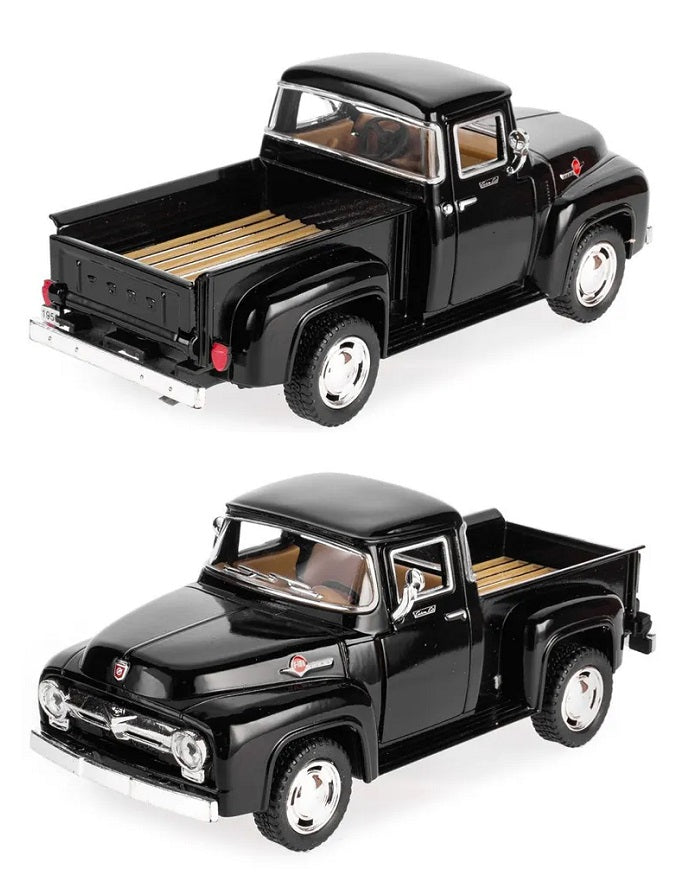 Kinsmart. Modèle art.KT5385W/4 "Ford F-100 Pickup 1956" 1:38 (noir) argent.