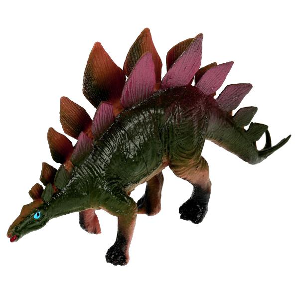Jeu de dinosaure en plastique 8x16 cm, blister d'islande, VMЕСТЕ dans la couleur 2*120 pièces