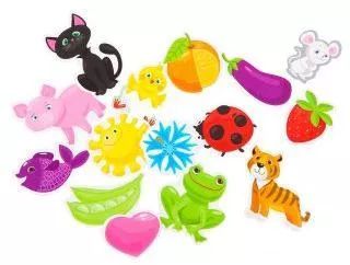 Пластик на липучках "Цвета" 10KOR PLASTIC