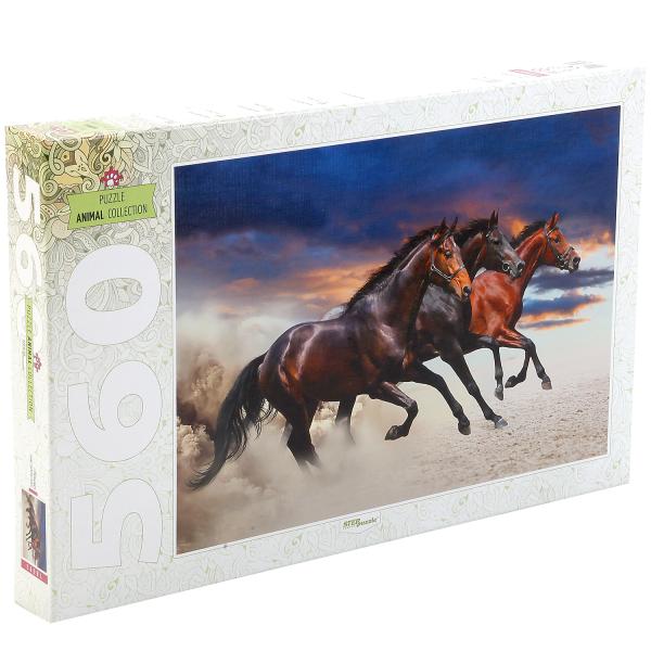 78093 Мозаика "puzzle" 560 "Лошади"