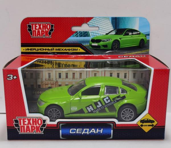 Machine en métal SEДАН, 10 cm, inertie, couleur du parc technologique, couleur 2*120 pièces