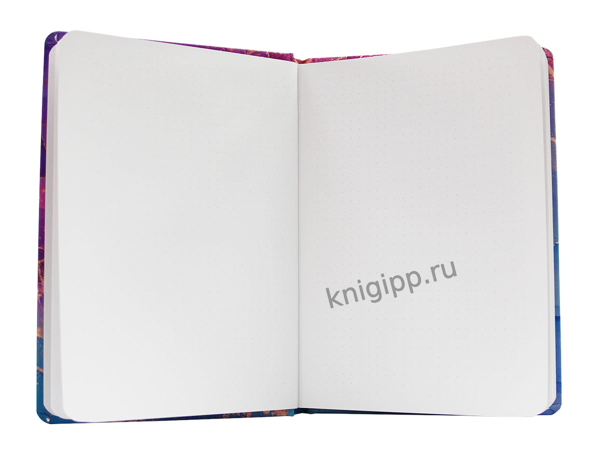 БЛОКНОТ ТОЧКАБУК Marbre. ФИОЛЕТОВЫЙ