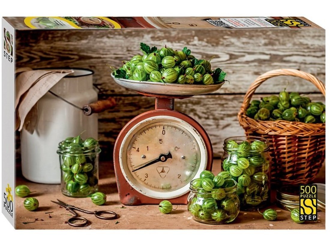 91017 Мозаика "puzzle" 500 "Натюрморт с крыжовник"