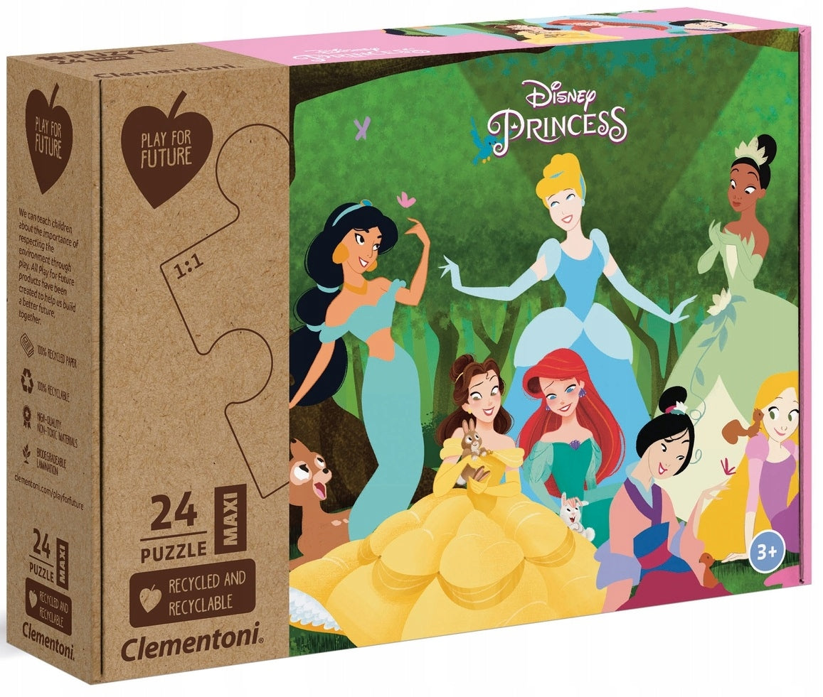 Clémentoni. Пазл 24 MAXI art.20257 "Disney. Princesses"
