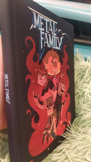 Блокнот в твёрдом переплёте “Metal Family”