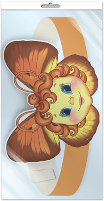 *МА-10779 Маска-ободок. Babotchka (в индивидуальной упаковке с европодвесом и клеевым клапаном) - группа Насекомые