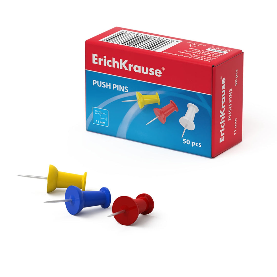 24877 Boutons pour silo ErichKrause® en acier inoxydable (pièces 50 pièces)