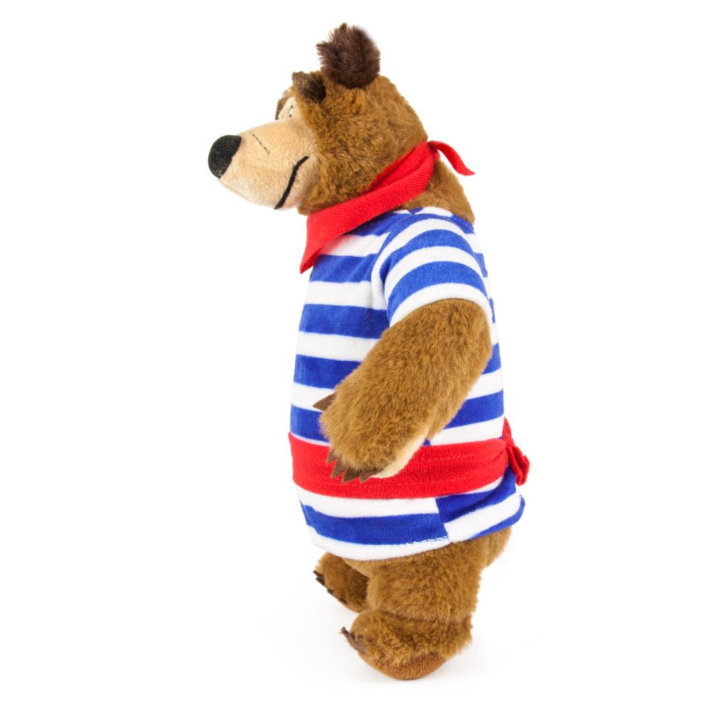 Игрушка мягкая Маша и Медведь медведь - моряк 26см, без чипа, в пак. "МУЛЬТИ-ПУЛЬТИ" в кор.24шт