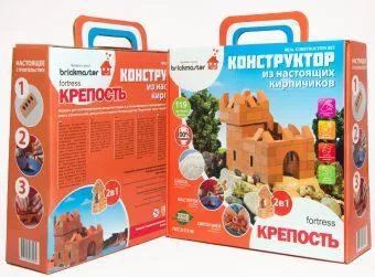 "КРЕПОСТЬ": КОНСТРУКТОР КЕРАМИЧЕСКИЙ ДЛЯ ДЕТСКОГО ТВОРЧЕСТВА 119 ДЕТ. в кор.5шт