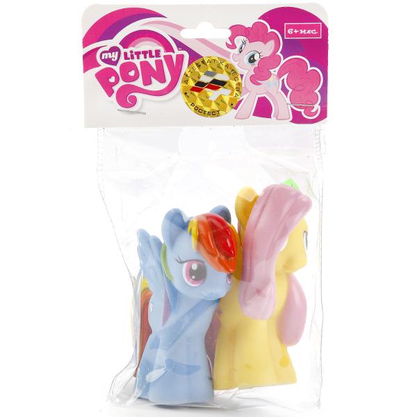 НАБОР ИЗ 2-Х ИГРУШЕК ДЛЯ КУПАНИЯ "ИГРАЕМ ВМЕСТЕ" MY LITTLE PONY, В АССОРТ. В ПАК. в кор.4*18наб