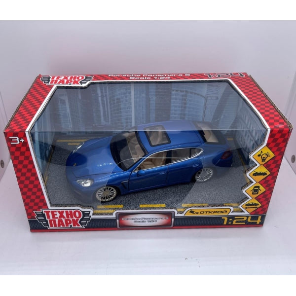 Machine en métal pour PORSCHE Panamera, 19 cm, double, capot, bagage Technopark dans la couleur 2*6 pouces