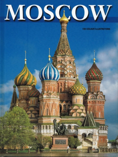 Москва альбом в твердом переплете 136 страниц, английский язык
