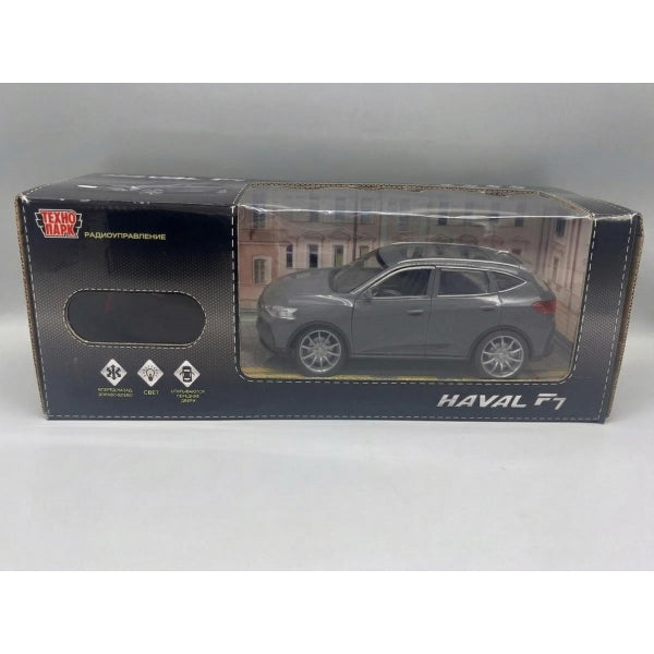 Машина ру HAVAL haval f7 свет, 25 см, прозрач стекла, перед двери, серый,кор Технопарк