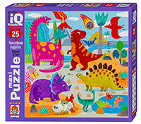 QI Пазл МАКСИ 25 эл. Dinosaures 2+