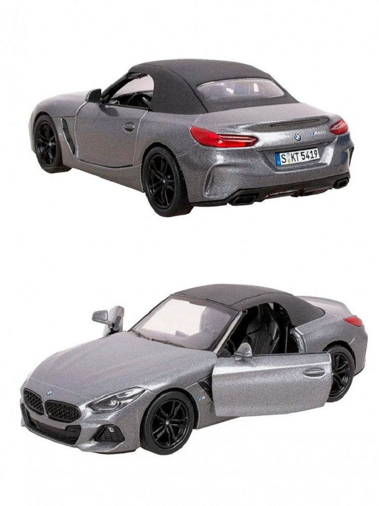 Kinsmart. Modèle art.KT5419/2 "BMW Z4" 1:34 закрытая (серая) инерц.